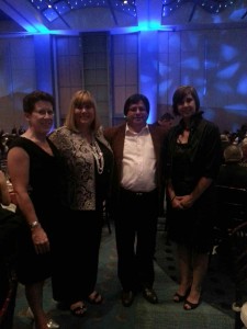 Anne Bowles, ECOEA Board of Director and member from Wooster EA, was chosen to hostess our international guest from Peru. Here Anne, OEA President Becky Higgins and Board of Director Becky Miller pose with their Peruvian guest.